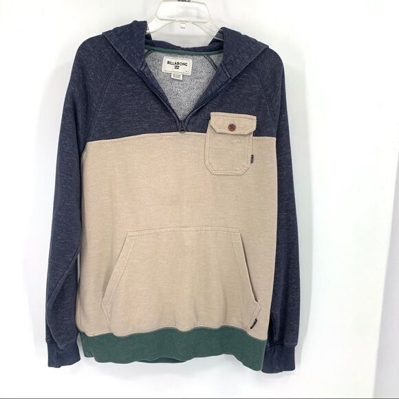 Billabong Hooded Pullover Sweatshirt M - Picture 1 of 8